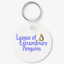 League of Extraordinary Penguins 4 keychains