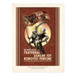 League of Robotic Persons Postcard