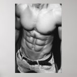 Lean Abs Poster posters