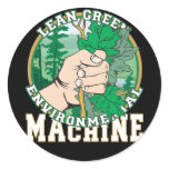 Lean, Green Environmental Machine stickers