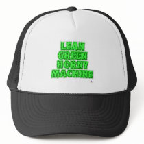 Lean Green Horny Machine hats
