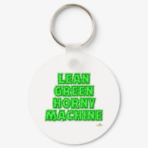 Lean Green Horny Machine keychains