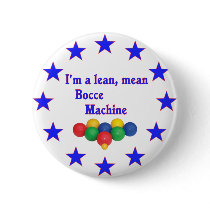 Lean Mean Bocce Machine buttons by HappyDoggies Lean Mean Bocce Machine buttons