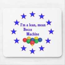 Lean Mean Bocce Machine Mouse Mats