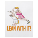 Lean With It flyers