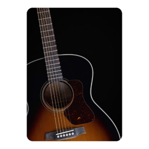 guitar cards leaning acoustic guitar card zazzle guitar cards leaning acoustic guitar card zazzle