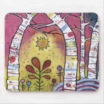 Leaning into Starlight Mousepad - 9.25" x 7.75"
