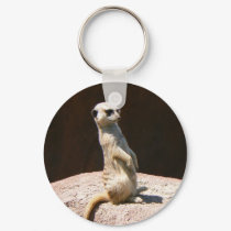 Leaning Meerkat keychains