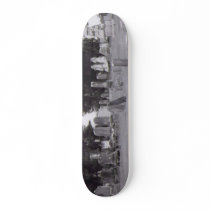 Leaning Stones Cemetery Skate Deck