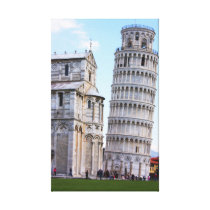 Leaning Tower of Pisa canvas prints