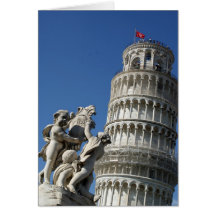 Leaning Tower of Pisa Card