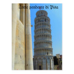 Leaning Tower of Pisa Italy postcards