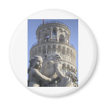 Leaning Tower of Pisa magnets by IgnitingImagination Leaning Tower of Pisa magnets