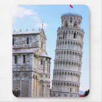 Leaning Tower of Pisa mousepads