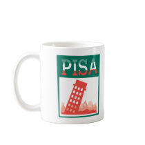Leaning Tower of Pisa mugs