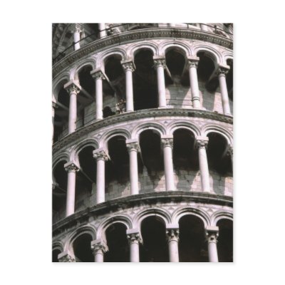 Leaning Tower of Pisa | Postcard by celtxian