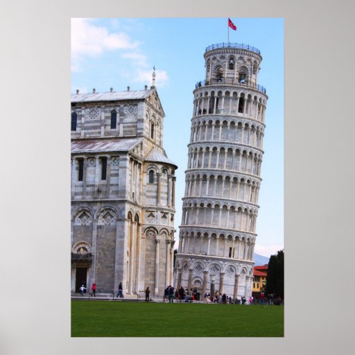 Leaning Tower of Pisa Posters