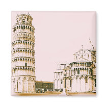 Leaning Tower of Pisa Vintage magnet