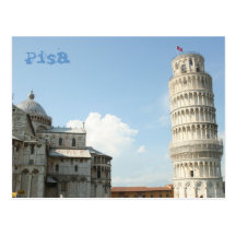 Leaning Tower Post Card