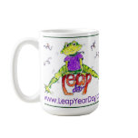 Leap Day Frog Mugs