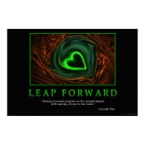 Leap Forward Poster posters