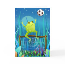 Leap frog - greeting card