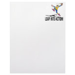 Leap Into Action Letterhead Template