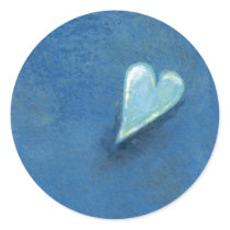 Leap of faith heart Late at Night fun original art stickers