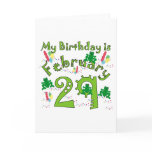Leap Year Birthday Card