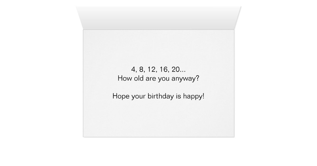 Leap Year Birthday Card Zazzle