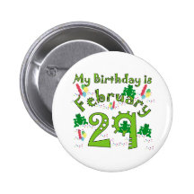 Leap Year Birthday Pins