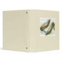 Leapin Green Lizards Vinyl Binder
