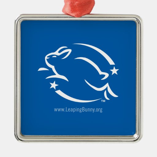 Leaping Bunny Logo Christmas Ornaments