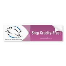 Leaping Bunny Shop Cruelty-Free bumper stickers