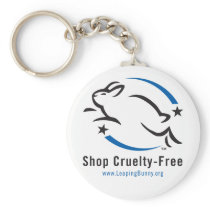Leaping Bunny Shop Cruelty-Free Key Chain