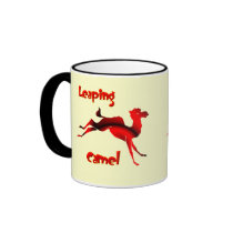 Leaping camel mugs by rowan9 Leaping camel mugs