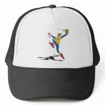 Leaping Catch Trucker Hat