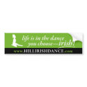 Leaping Dancer bumper stickers