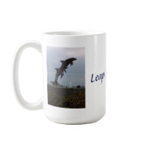 Leaping Dolphins Fountain mugs
