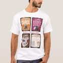 Leaping Ferret beer labels t-shirts by CascadeFerret Leaping Ferret beer labels t-shirts