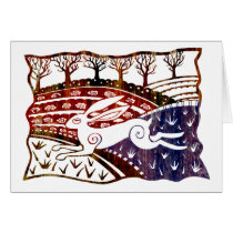 Leaping Hare cards