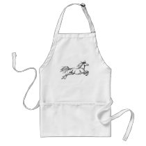 Leaping Horse aprons by PaintingPony Leaping Horse aprons