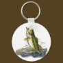 Leaping largemouth bass