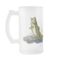 Leaping largemouth bass mugs