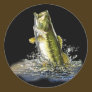 Leaping largemouth bass