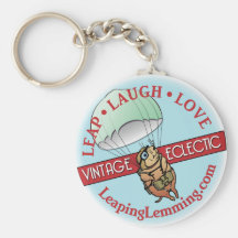 Leaping Lemming Key Chain