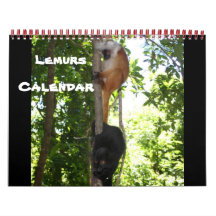 LEAPING LEMURS CALENDARS