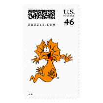 Leaping lizard postage by Dennis_Holmes Leaping lizard postage