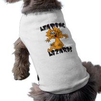 leaping lizards doggie t-shirt