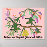 Leaping Lizards Habitat Protection Print